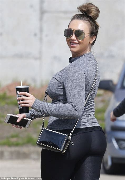 Lauren Goodger Shows Off Her Very Perky Posterior