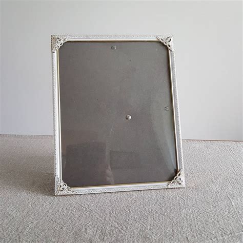 8 X 10 White And Gold Metal Adjustable Picture Frame Etsy Canada
