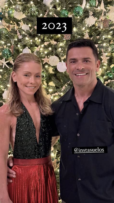 Kelly Ripa Wears Just Her Underwear And A Naughty Santa T Shirt In