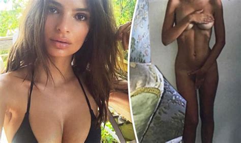 Emily Ratajkowski Flaunts Major Underboob As She Strips NAKED For