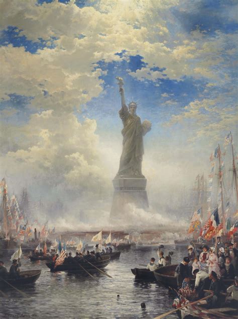 Edward Moran 1829 1901 Commerce Of Nations Rendering