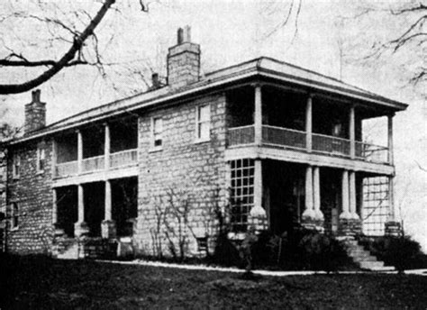 Benjamin Godfrey House In Godfrey Illinois And Reputed To Be Haunted