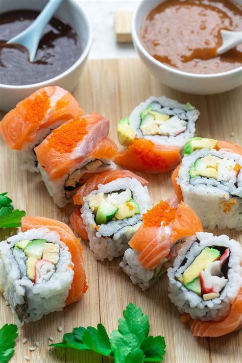 Alaska Roll Easy Sushi Recipe In 5 Minutes