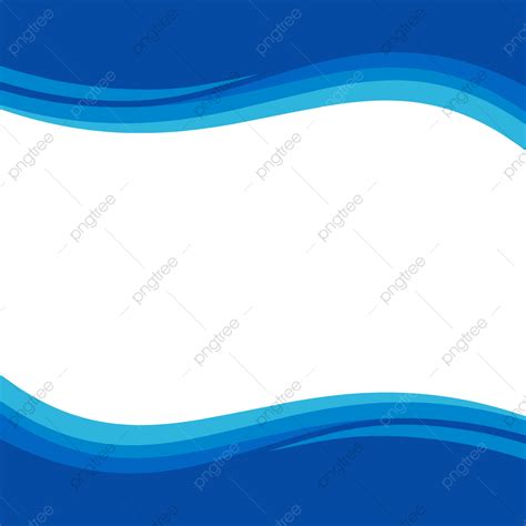 Blue Wavy Vector Hd Images Blue Wavy Shape Vector Ilustration Wave
