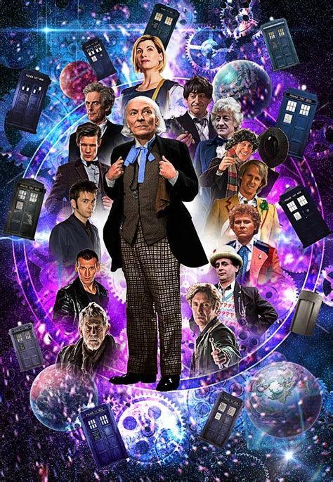 Science Fiction And Horror Doctor Who Doctor Who Poster All The Doctors