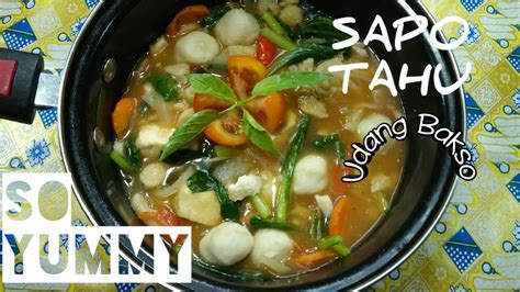 Check spelling or type a new query. RESEP SAPO TAHU UDANG BAKSO - YouTube