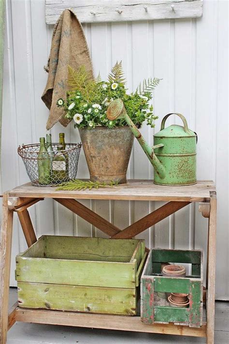 Cheap Garden Decoration In 28 Objects Of Style Shabby Chic