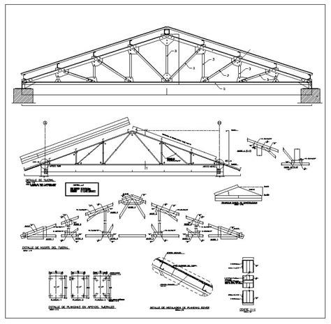 Steel Structure Detail Cad Drawings Download