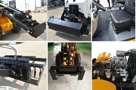 55kw Yanmar Engine Small Front Bale Grapple For Tractor