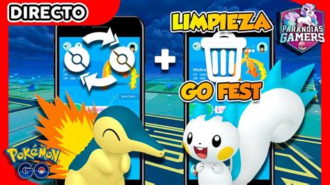 🔴 En Directo Intercambios Y Limpieza Pre Go Fest 2022 AlgÚn Suerte O 100iv Pokémon Go Youtube