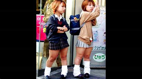 Japanese School Girl Midgets Non Banana Finger Version