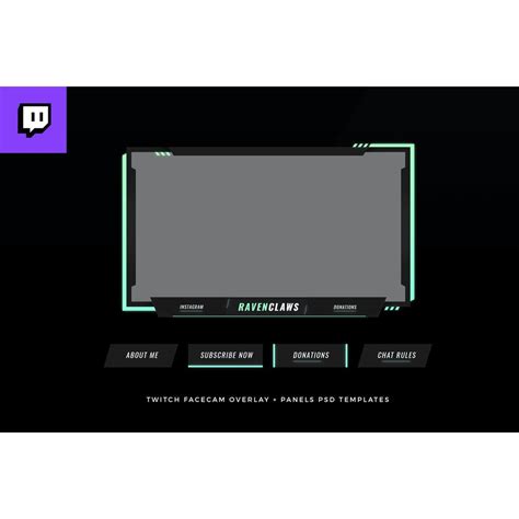 Twitch Facebook Youtube Live Facecam Overlay Shopee Malaysia