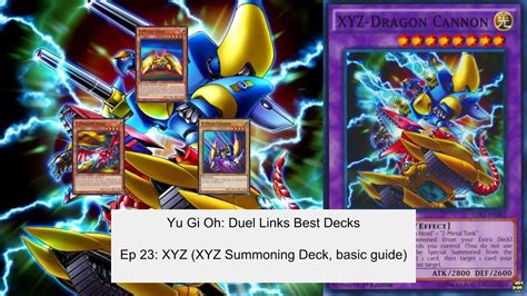 Yu Gi Oh Duel Links Best Decks Ep 23 Xyz Xyz Summoning Deck Basic