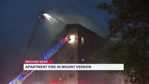Firefighters Respond To 2 Alarm Fire At Mount Vernon Apartment Building
