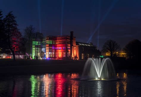 Chorley Council Astley Hall Illuminated with Spark the LED drummers - Check Out Chorley