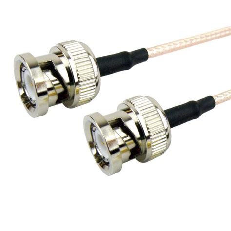 Bnc Male To Bnc Male Cable Rg 316 Coax In 24 Inch