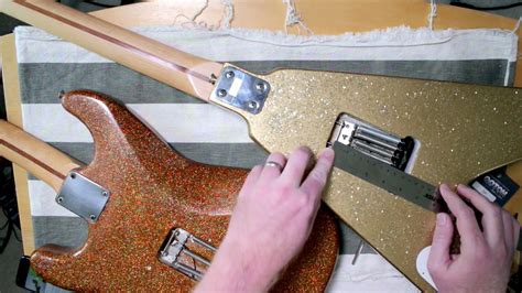 Fender Flying V Spring Cavity Inspection Youtube