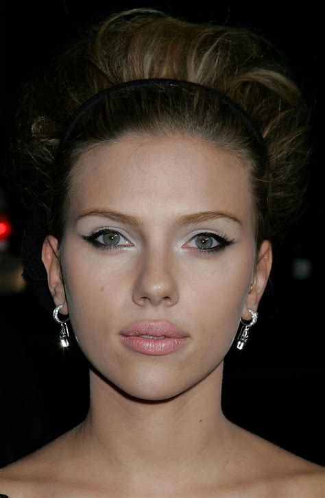 Big Lashes Winged Liner Makeup Scarlett Johansson Big Lashes Lashes