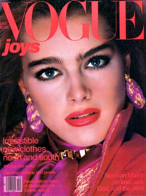 Brooke Shields Temp Supermodel Icons Richard Avedon Vogue Covers