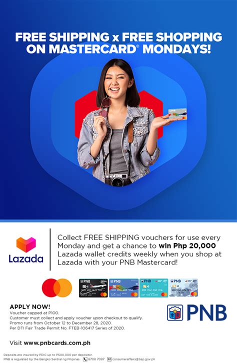 What is the lazada promo code?by definition on wikipedia, it will have an association of letters or numbers set up into a progression of characters. PNB Credit Cards Home
