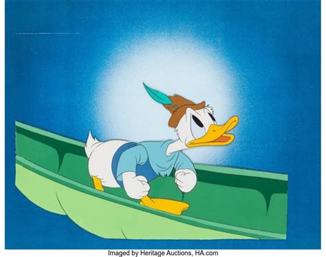 Fun And Fancy Free Mickey And The Beanstalk Donald Duck Production Cel
