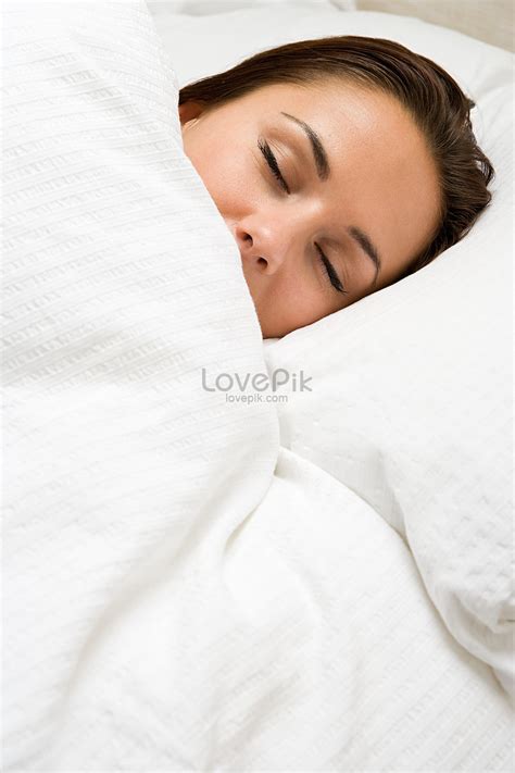 Woman Sleeping In Bed Picture And Hd Photos Free Download On Lovepik