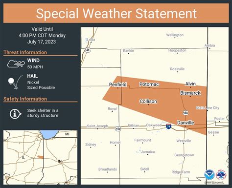 Nws Lincoln Il On Twitter A Special Weather Statement Has Been Issued