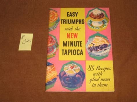 Vintage Easy Triumphs With The New Minute Tapioca 1934 Ebay