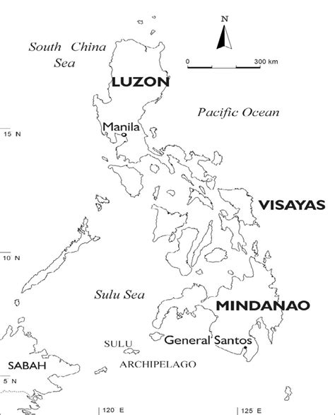 1 Map Of The Philippines Download Scientific Diagram