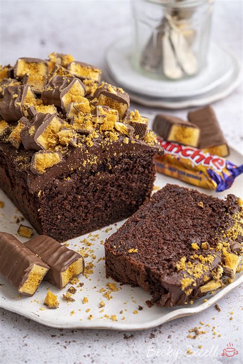 Crunchie Chocolate Loaf Cake Recipe Gluten Free Dairy Free Option