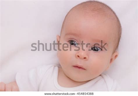 Baby Boy Laying Bed Stock Photo 454854388 Shutterstock