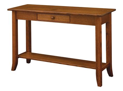 Dresbach Sofa Table Amish Solid Wood Sofa Tables Kvadro Furniture