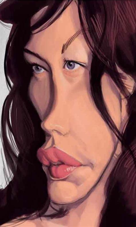 Liv Tyler Caricature Funny Caricatures Celebrity Caricatures