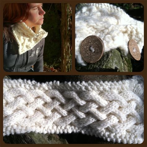 A Celtic Journey Knitted Knitted Scarf Neck Warmer