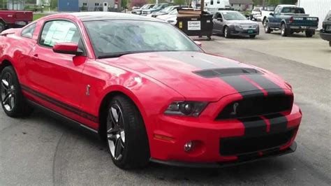 New 2011 Ford Mustang Shelby Cobra Gt 500 Redblk Youtube