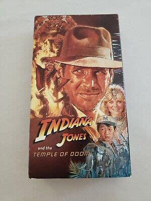Indiana Jones And The Temple Of Doom Vhs Harrison Ford