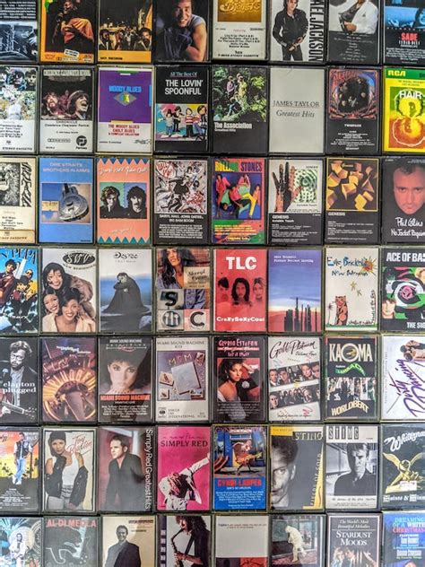 8 music cassette tapes 60s 70s 80s 90s 00s rock blues pop etsy australia