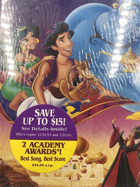 Mavin Aladdin Black Diamond Vhs Walt Disney Classic Movie Brand New Sealed
