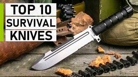 Top 10 Best Knives For Survival And Wilderness Youtube