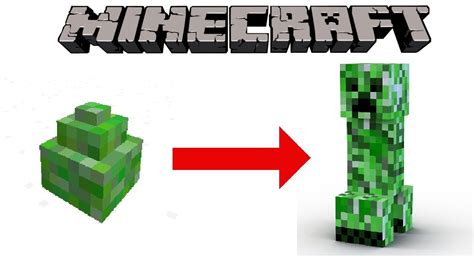 How The Creeper Was Made Minecraft Youtube