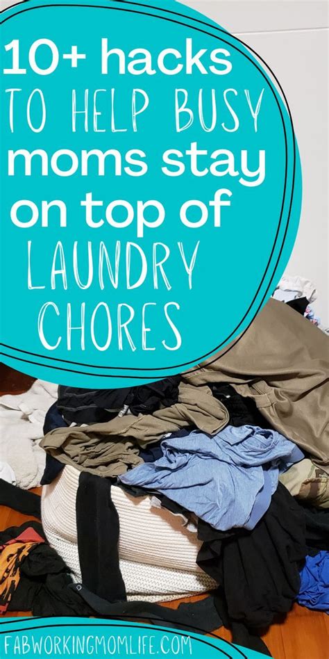 Laundry Hacks For Busy Moms To Help You Keep On Top Of Laundry
