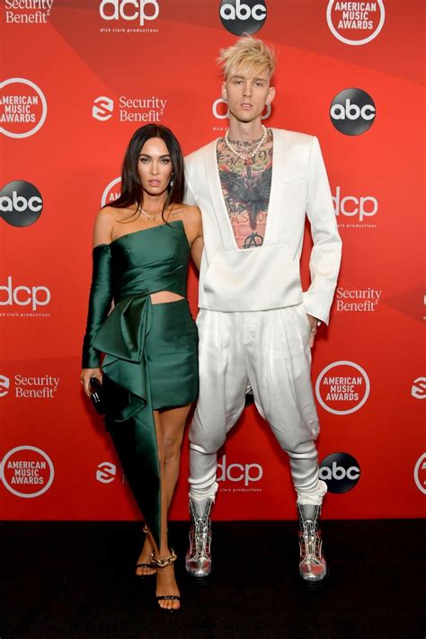 Megan Fox And Machine Gun Kelly Sexy At American Music Awards 2020 6