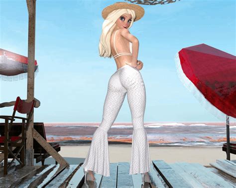 Rule 34 1girls 3d Animated Areolae Ass Assisted Exposure Beach Blonde