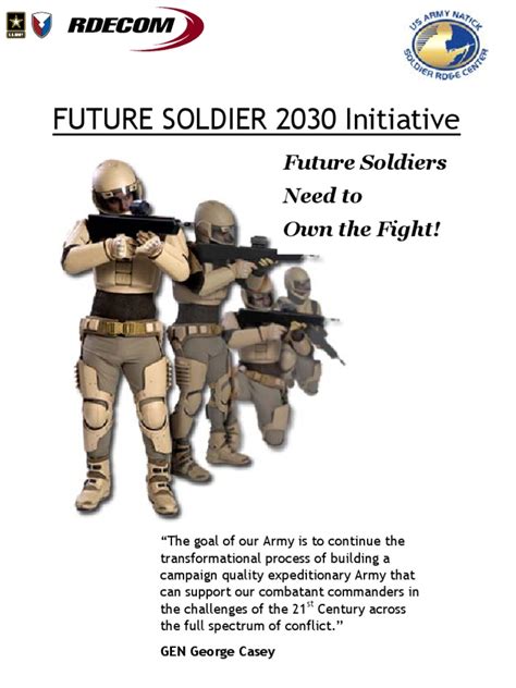 Future Soldier 2030 Initiative Future Soldiers Need To Own The Fight