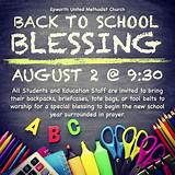Images of Back To School Prayer Service Ideas
