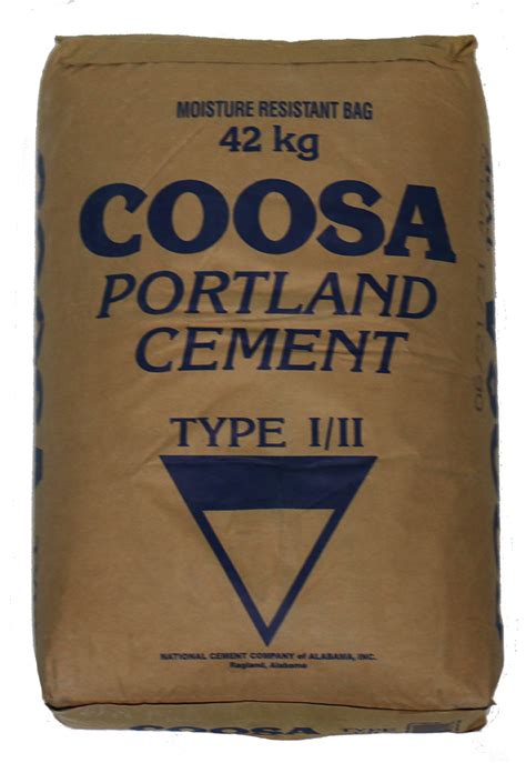 Coosa Type 1 And 2 Portland Cement 94lb Bag