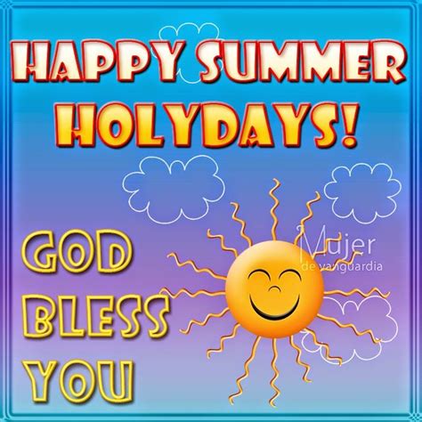 Happy Summer Holydays ♥ Free Christian Cards ♥ Christian Cards
