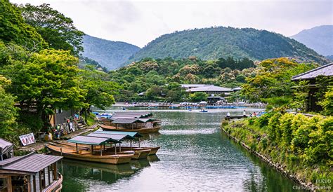 The Lake At Arashiyama Kyoto Arashiyama Is A Famous Local Flickr