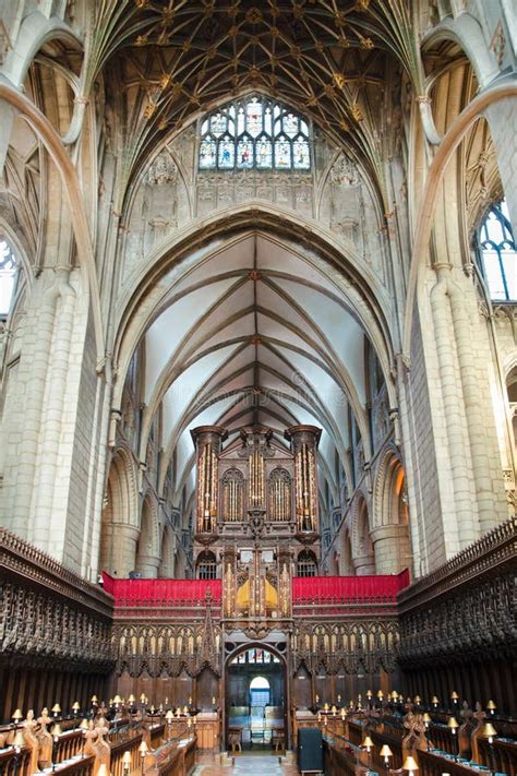 Catedral Interior De Gloucester Fotografía Editorial Imagen De Europa