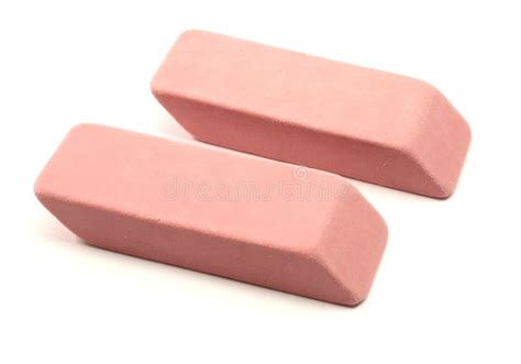 Two Pink Erasers Royalty Free Stock Photos Image 13633318